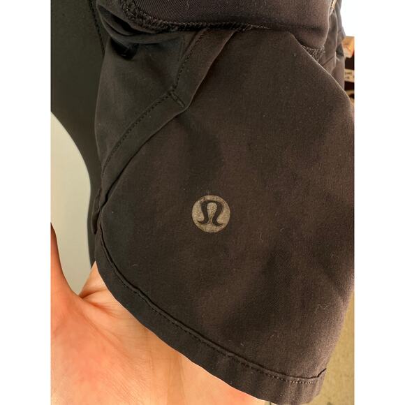 Lululemon Black H20 Speed Shorts Size 4 S Small - Picture 4 of 5
